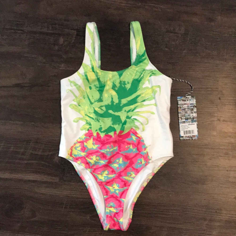 Pineapple swimsuit